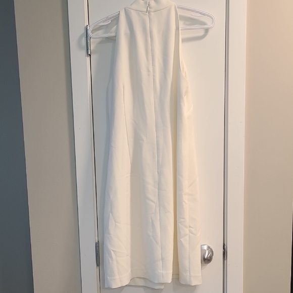 NWT Vince Camuto White Bow-Tie Dress 🌴🤍 - Picture 8 of 8